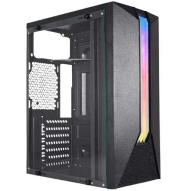 Imagem de Gabinete Gamer Bifrost 04AH Com Fita Led RGB - KMEX - K-mex