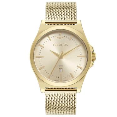 Imagem de Relógio Technos Masculino Steel Dourado - 2115mzb/1d 2115mzb/1d