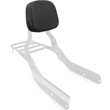 Imagem de NOVALLA Sissy Bar Bagageiro para Honda VTX 1300/1800 N/R/S Modelos, Encosto de Passageiro de Motocicleta para Honda VTX1300 2003-2006 VTX1800 2002-2008 (CROMO)