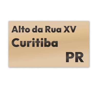 Imagem de Imã de Geladeira Alto da Rua XV Curitiba MDF 7x4 para Cidade