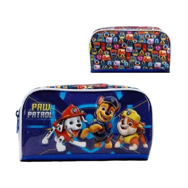 Imagem de Estojo 1 Divisória Patrulha Canina Azul Xeryus