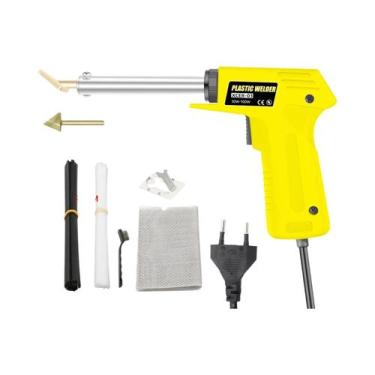 Imagem de Kit De Ferro De Solda Elétrico 100W Para Soldagem De Plástico, Carro, 