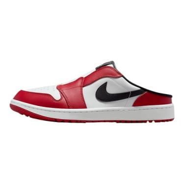Imagem de Tênis de golfe Air Jordan Mule (FJ1214-101, branco/vermelho/preto), Branco/vermelho universitário/preto, 10.5