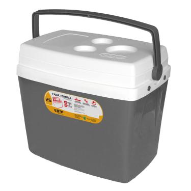 Imagem de Caixa Térmica Botafogo CXT0126 Cinza 26L