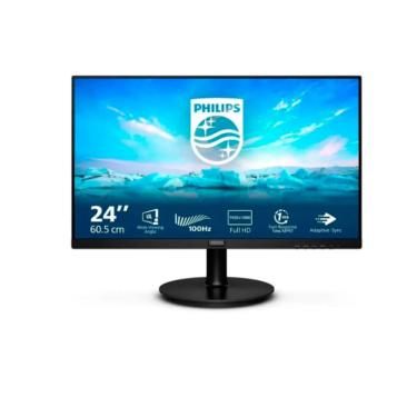 Imagem de MONITOR PHILIPS 23,8" W-LED FULL HD 100HZ 1MS VA, 241V8LAB