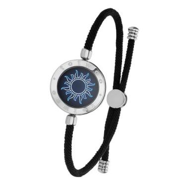 Imagem de Pulseiras Touch TOTWOO para casais com vibração e luz Bluetooth