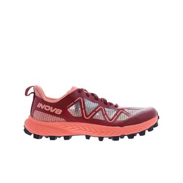Imagem de INOV8 Mudtalon Speed - Tênis feminino de corrida em trilha, Borgonha/coral, 36