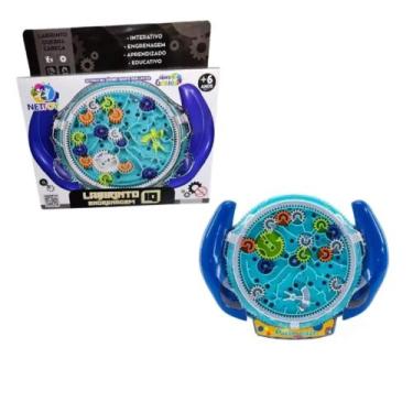Imagem de Brinquedo Infantil Desafio IQ Labirinto de Engrenagem Nettoy - 40043