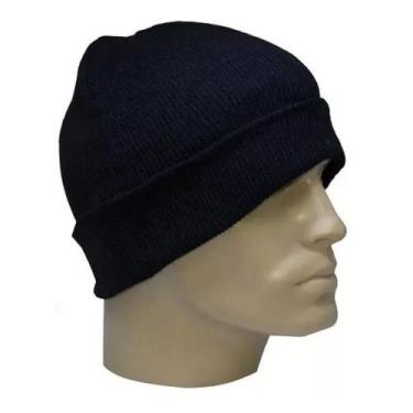Imagem de Gorro de Inverno Touca Tamine Unissex, Touca Preta, UNICO