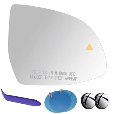 Imagem de EAP Vidro retrovisor lateral do passageiro compatível com BMW X3 2015–2024, X4 2015–2025, X5 2014–2025, X6 2015–2025, X7 2019–2024, XM 2023–2025, aquecido, ponto cego sem escurecimento automático