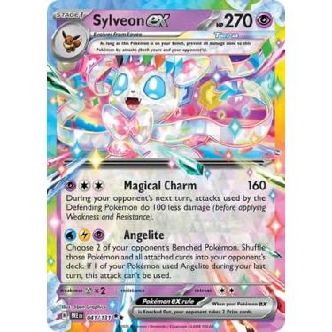 Imagem de Pokemon - Sylveon 041/131 – Prismatic Evolutions – Double Rare – Foil Single Card
