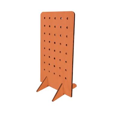 Imagem de Suporte de exibição de pegboard para joias, feiras de artesanato, venda, eventos de fornecedores, ferramentas, acessórios para quadro de pinos, organizador de rack pequeno, 15 cm C x 11 cm L x 25 cm A