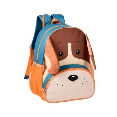 Imagem de Mochila De Costa Cachorrinho Marrom 13 Clio Pets