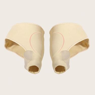 Imagem de Par Meias Joanete Corretor Protetor Ortopedico Separador Dedão Alinhamento