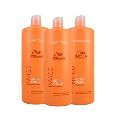 Imagem de Wella Professionals Invigo Nutri-Enrich Kit 3 Condicionador 1L