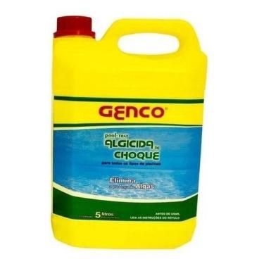 Imagem de Algicida De Choque 5lts Elimina Algas Verdes - Genco