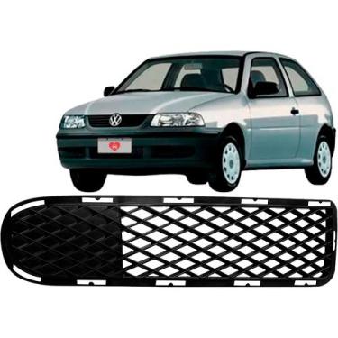 Imagem de Grade Farol Milha Parachoque Gol Parati Saveiro G3 00/02 Fase 1 sem Fu