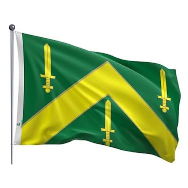 Imagem de Bandeira do Município de Campina Grande Dupla Face Estampada Tamanho 90x128cm