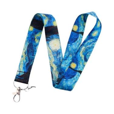 Imagem de Chaveiro Lanyard Fofo De Planetas Famosos P5710, Suporte Para Cartão D