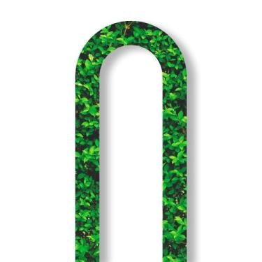 Imagem de Painel de Tecido Sublimado Vertical Portal Muro Inglês - 220x100cm - F