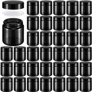 Imagem de Frascos de vidro Norme 4 onças/120 ml com tampas à prova de vazamentos