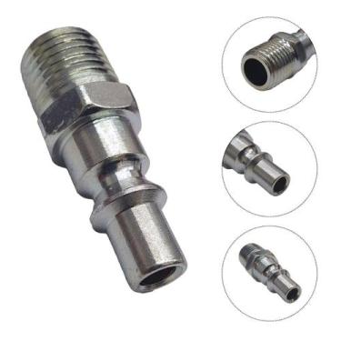 Imagem de Pino Conexão Pneumática Para Engate Rápido Rosca Um Quarto - BRAMAIS