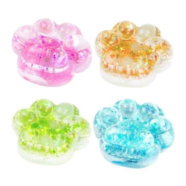 Imagem de Luwecf 4 Peças de Brinquedos Fidget, Versáteis, Novidade, Festa, Lembrancinhas, Pata de Gato, Brinquedos Sensoriais