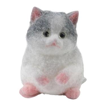 Imagem de predolo Brinquedo sensorial macio de gato fofo, presente adorável, jogos para festa de aniversário, lembrancinhas para adultos