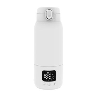 Imagem de Kokiya Aquecedor de mamadeiras portátil para viagens, aquecimento rápido, alimentação de bebês, itens essenciais para todas as mamadeiras, Cy522