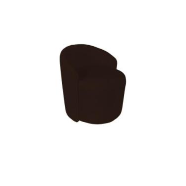 Imagem de Poltrona Yara Conforto Leitura e Descanso - Estopar, Boucle Marrom