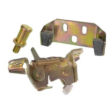 Imagem de Kit Fechadura e Batentes do Porta-Malas Gol Quadrado 1980 a 1996 UNIVE