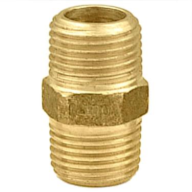 Imagem de Niple Duplo De Latão M1""xm1"" - 02.9.42.0020.02 - Ramo Niple Duplo De Latão M1"xm1" - 02.9.42.0020.02 - Ramo