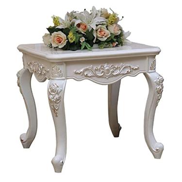 Imagem de zxb-shop Mesa de centro de design simples, mesa lateral, sala de estar, sofá, canto, pequena, mesa de centro moderna, mesa lateral para sofá, mesa quadrada pequena, mesa lateral minimalista para sala