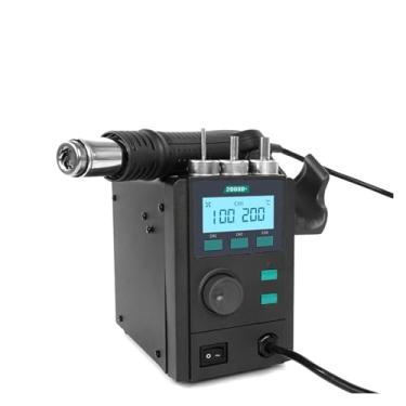 Imagem de 2008D + Estação de retrabalho de dessoldagem com display digital inteligente Pistola de ar quente 750W Ferramenta de reparo de placa-mãe de CPU sem chumbo (cor: A)