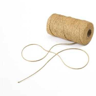 Imagem de Corda de Sisal, Fio de Juta Natural, Cordao de Juta para Artesanato Barbante Lembrancinha Juta Decoração(10 Metros (Rolo))