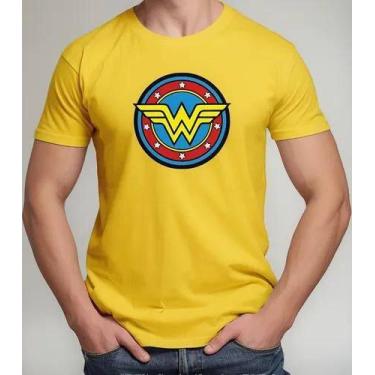 Imagem de Camiseta Camisa Adulto Feminina Masculina Algodão Mulher Maravilha Her