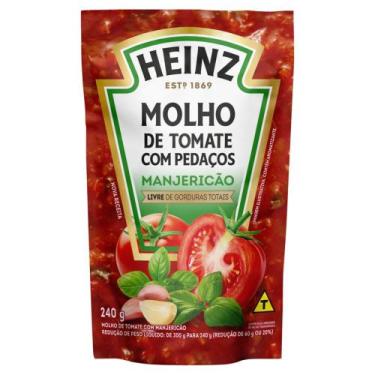 Imagem de Molho de Tomate Manjericão em Sachê Heinz 240g