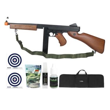 Imagem de Rifle De Airsoft Aeg Cyma Thompson Cm033 6mm Cyma + Kit Pro