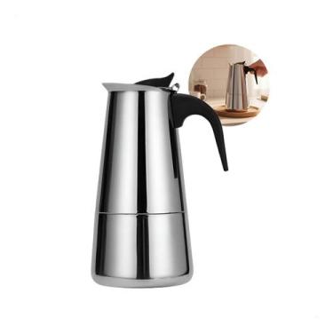 Imagem de Cafeteira Italiana Inox 450ml 9xícaras Splendore Tradicional Prateado 