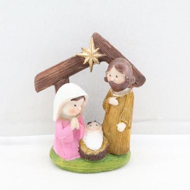 Imagem de PRESEPIO SAGRADA FAMILIA EST 14,5CM FST
