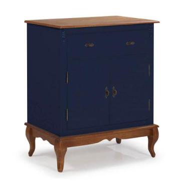 Imagem de Balcão Buffet com 2 Portas e 1 Gavetas Pés Luis XV 60629 Linz Móveis -