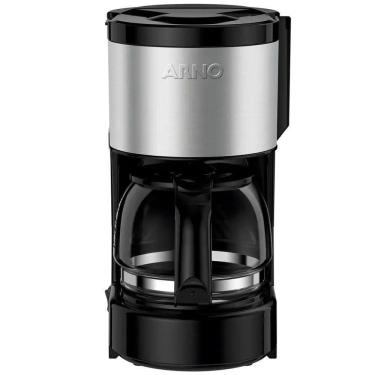 Imagem de Cafeteira Arno Filtro Perfectta 12 Xicaras Inox - 8010000817 Preto-inox 110 Volts