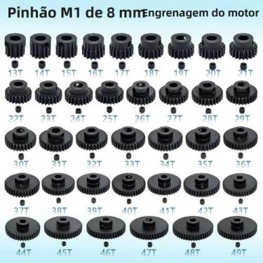 Imagem de Motor De Carro RC ARRMA 4WD Outcast X-MAXX 1/5 1/7 Engrenagem Pinhão 8