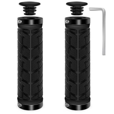 Imagem de Alças de guiador QEWORANE de borracha antiderrapante MTB BMX 13 cm