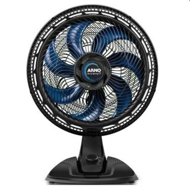Imagem de Ventilador De Mesa 40cm X-treme Ve70 VE3700B4 Arno Preto/azul 220V