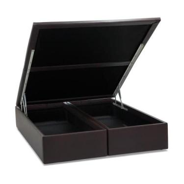 Imagem de Base Baú Physical Marrom Queen (158X198X39) - Ortobom