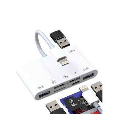 Imagem de Adaptador USB para leitor de cartão SD b