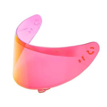 Imagem de Viseira asx iv18b revo vermelho - ASX Capacetes