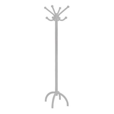 Imagem de Cabideiro de Chão Mancebo Organizador para Roupas Multivisão, Branco