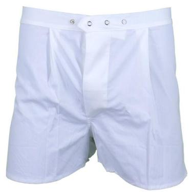 Imagem de Cueca Samba-Canção de Botão (Pressão) Candisani - 8100, Branco, P